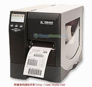 ZEBRA ZM400条码打印机 高效可靠的标签打印解决方案